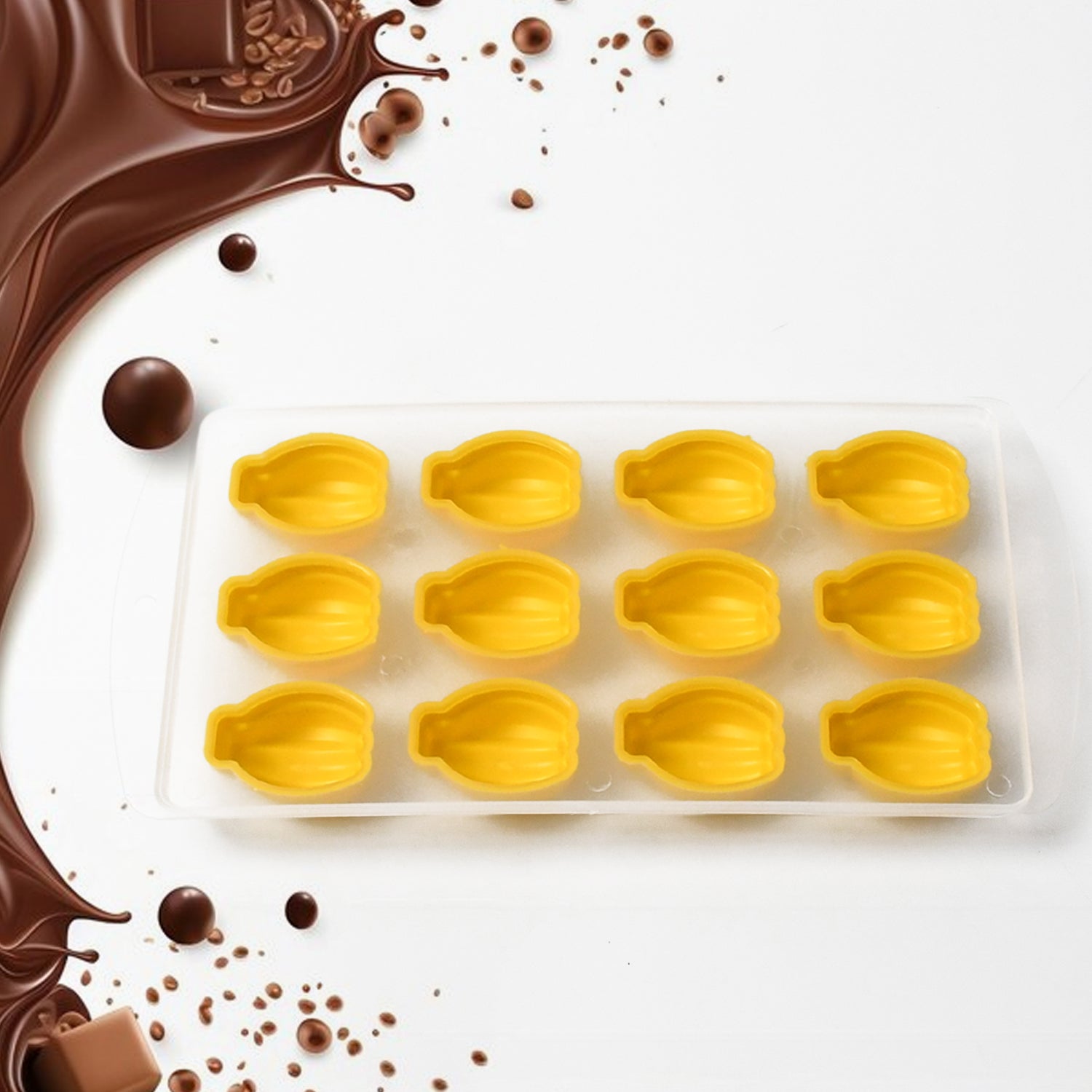 Silicone Mold Ice Cube Tray Creative Sweet Multi Type Ice Tray Buckets, Ice Cube Trays Multi Fruit Shape Ice Tray (1 Pc) Silicone Mold Ice Cube Tray Creative Sweet Multi Type Ice Tray Buckets, Ice Cube Trays Multi Fruit Shape Ice Tray (1 Pc)